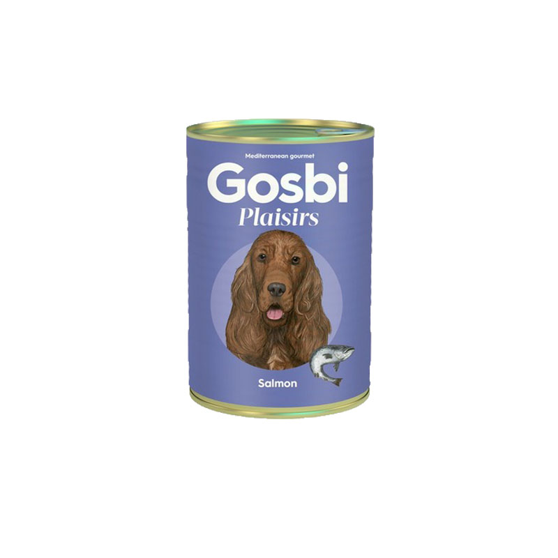 Gosbi plaisirs dog losos 400g