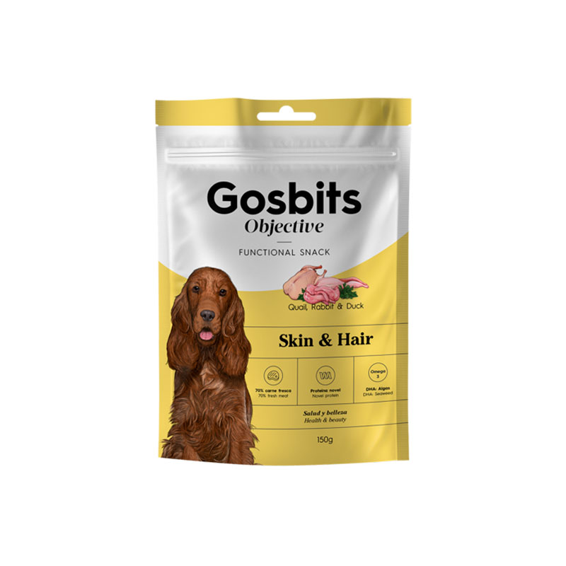 Gosbits poslastice za zdravu dlaku i kožu 150g