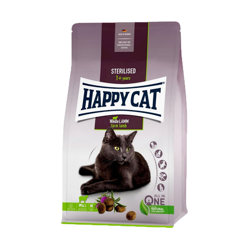Happy cat Minkas Sterilised jagnjetina 10kg