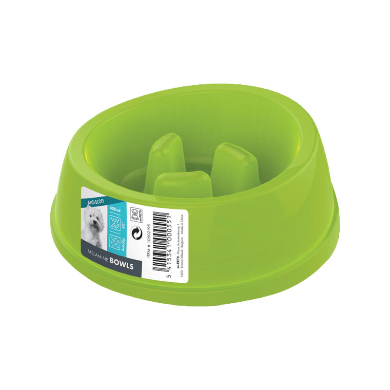 M pets činija za halapljive pse 250ml