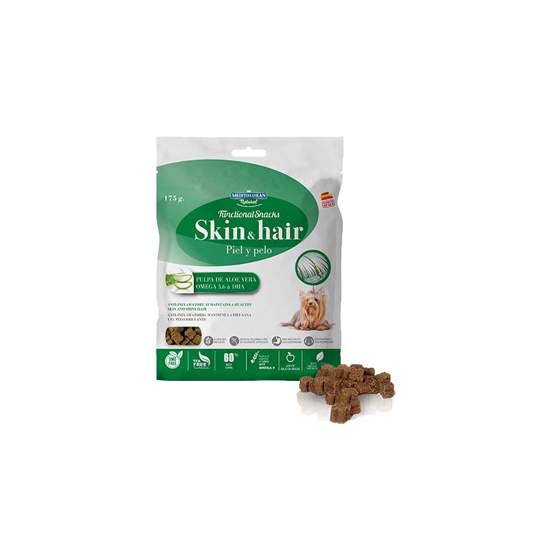 Mediteranean natural  funkcionalne poslastice za pse skin and hair