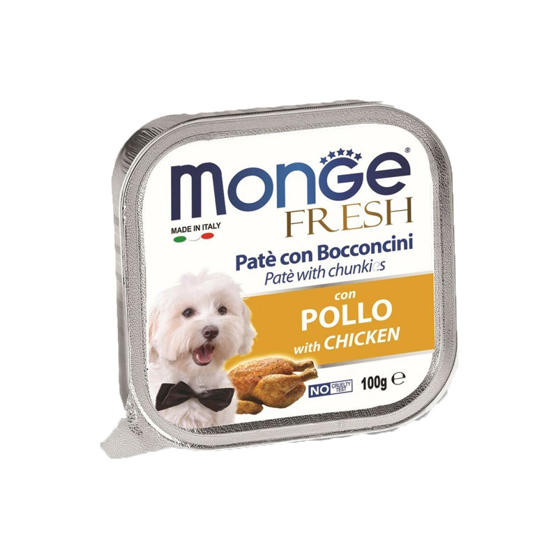 Monge Fresh pašteta sa piletinom za pse 100g
