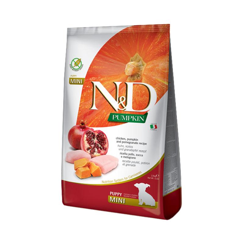 N&D bundeva piletina nar puppy mini 