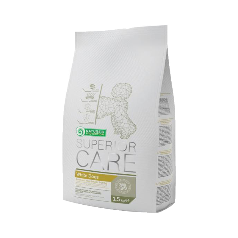 NATURE'S PROTECTION SUPERIOR CARE white dog mini adult jagnje 