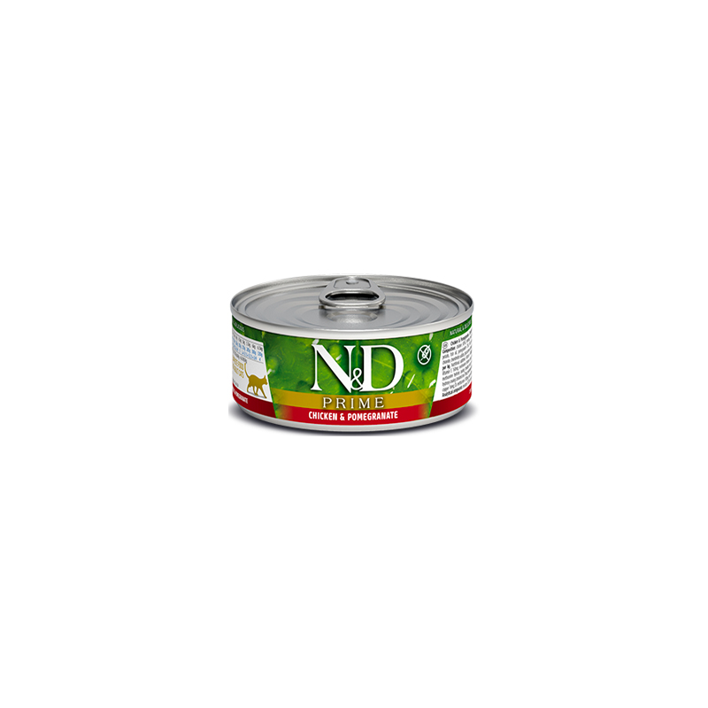 ND konzerva cat prime piletina 80g