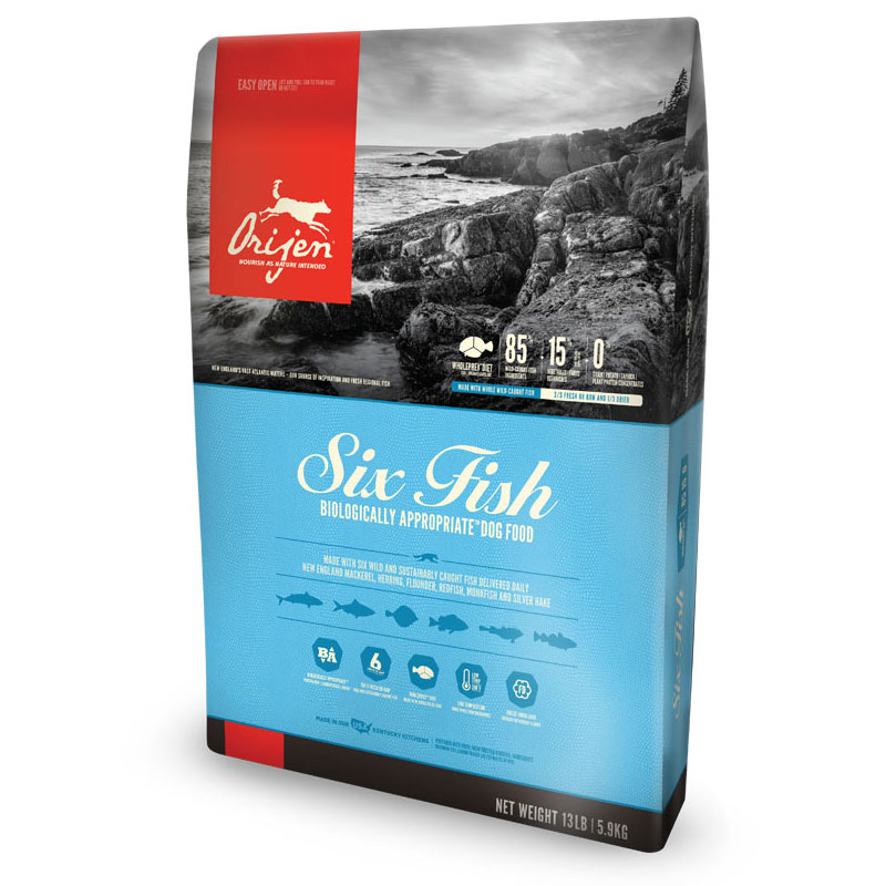 Orijen Six Fish hrana za pse 11.4 kg