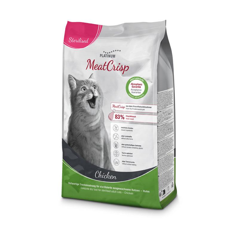 Platinum hrana za sterilisane mačke MeatCrisp piletina 