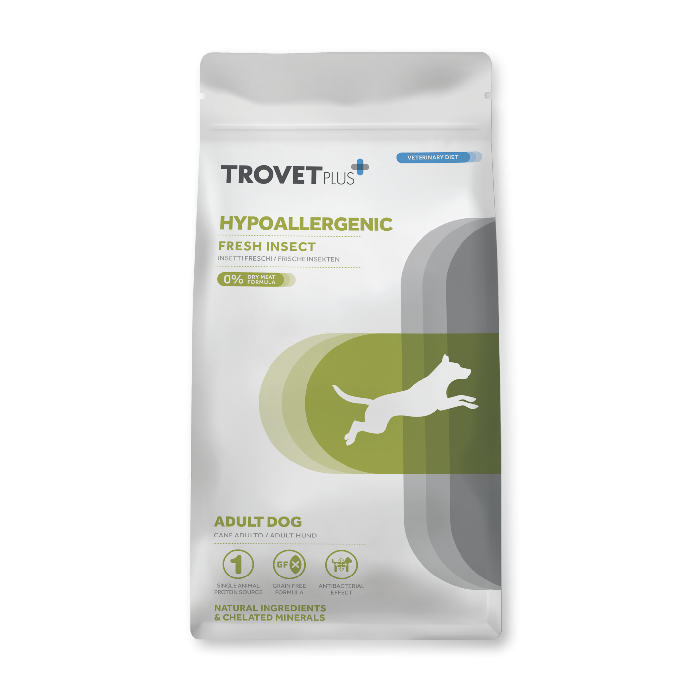 Trovet plus hypoallergenic insect 3kg za pse