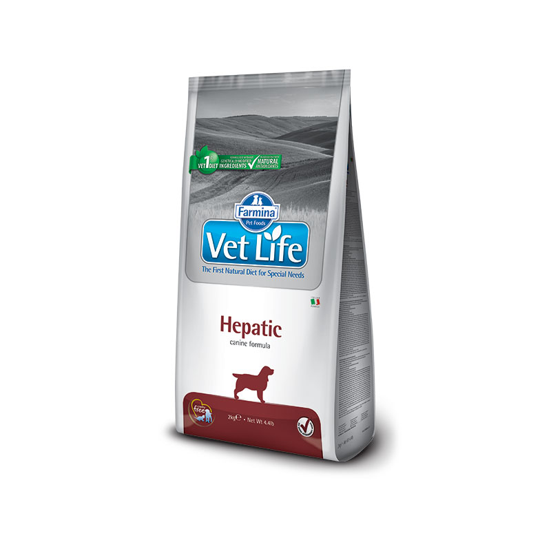 Vet life hepatic dog 2kg