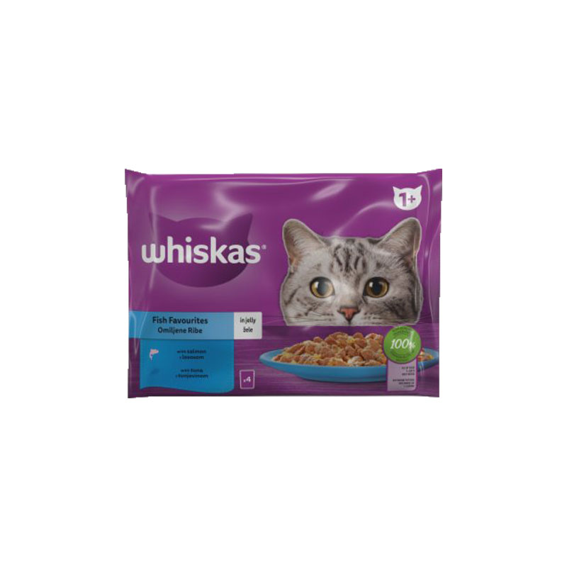 Whiskas izbor ribe 4x85 